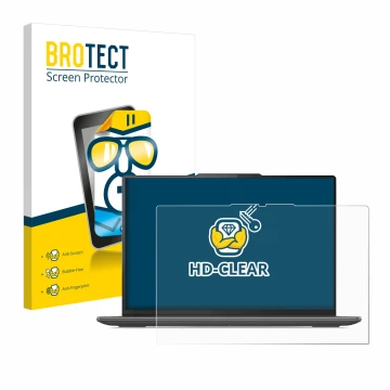 Vorderseite einer Produktverpackung mit dem Markenlogo BROTECT. Daneben ist das Gerät Lenovo Yoga Pro 9i Gen 8 16