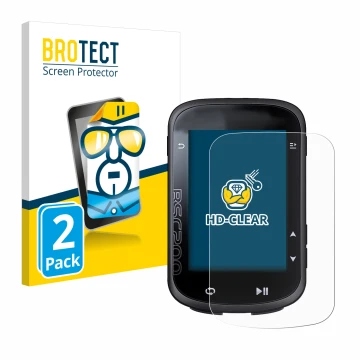 Vorderseite einer Produktverpackung mit dem Markenlogo BROTECT. Daneben ist das Gerät iGPSPORT BSC200 mit dem zugehörigen Disp