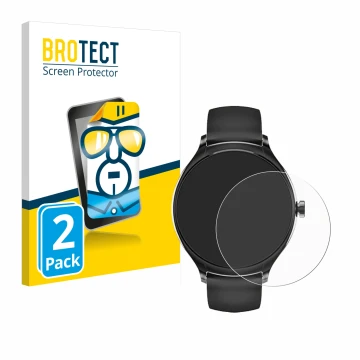 Vorderseite einer Produktverpackung mit dem Markenlogo BROTECT. Daneben ist das Gerät Pireware Harmony 4 mit dem zugehörigen D