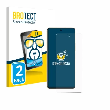 Vorderseite einer Produktverpackung mit dem Markenlogo BROTECT. Daneben ist das Gerät Vivo Y36 mit dem zugehörigen Displayschu
