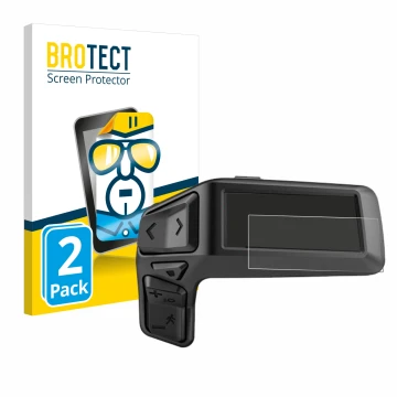 Vorderseite einer Produktverpackung mit dem Markenlogo BROTECT. Daneben ist das Gerät Bosch Purion 200 mit dem zugehörigen Dis