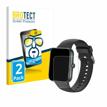 Vorderseite einer Produktverpackung mit dem Markenlogo BROTECT. Daneben ist das Gerät Pthtechus S80K mit dem zugehörigen Displ