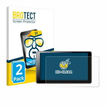 Vorderseite einer Produktverpackung mit dem Markenlogo BROTECT. Daneben ist das Gerät Pioneer SPH-EVO950DAB mit dem zugehörige