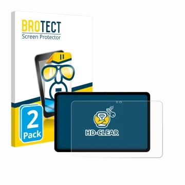 Vorderseite einer Produktverpackung mit dem Markenlogo BROTECT. Daneben ist das Gerät Peaq PET 10980-F628E mit dem zugehörigen