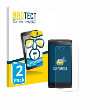 Vorderseite einer Produktverpackung mit dem Markenlogo BROTECT. Daneben ist das Gerät Almex cruise.1 mit dem zugehörigen Displ