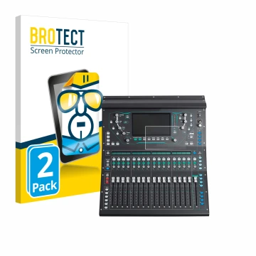 Vorderseite einer Produktverpackung mit dem Markenlogo BROTECT. Daneben ist das Gerät Allen&Heat SQ5 mit dem zugehörigen Displ