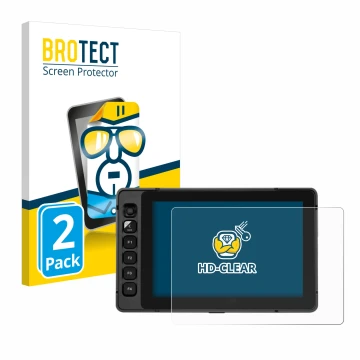 Vorderseite einer Produktverpackung mit dem Markenlogo BROTECT. Daneben ist das Gerät SmallHD Ultra 7 mit dem zugehörigen Disp