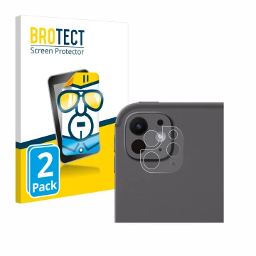 Vorderseite einer Produktverpackung mit dem Markenlogo BROTECT. Daneben ist das Gerät Apple iPad Pro 13