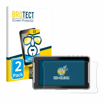 Vorderseite einer Produktverpackung mit dem Markenlogo BROTECT. Daneben ist das Gerät Viltrox DC-550 Pro mit dem zugehörigen D