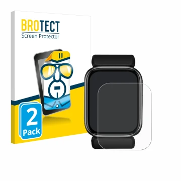 Vorderseite einer Produktverpackung mit dem Markenlogo BROTECT. Daneben ist das Gerät YHE BP Doctor Fit mit dem zugehörigen Di
