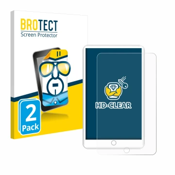 Vorderseite einer Produktverpackung mit dem Markenlogo BROTECT. Daneben ist das Gerät Mechen H1 mit dem zugehörigen Displaysch