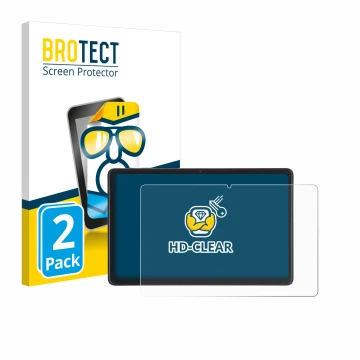 Vorderseite einer Produktverpackung mit dem Markenlogo BROTECT. Daneben ist das Gerät Acepad A170 10.4