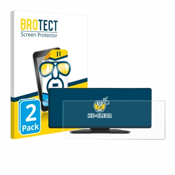 Vorderseite einer Produktverpackung mit dem Markenlogo BROTECT. Daneben ist das Gerät Carpuride W903 9.3