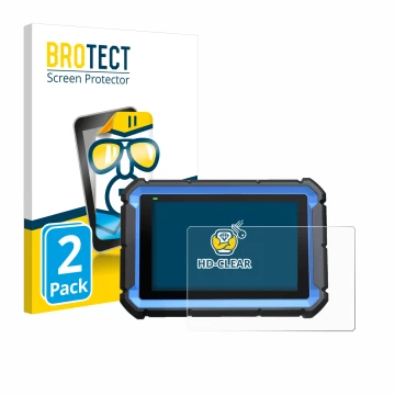 Vorderseite einer Produktverpackung mit dem Markenlogo BROTECT. Daneben ist das Gerät Topdon ArtiDiag Pro mit dem zugehörigen 