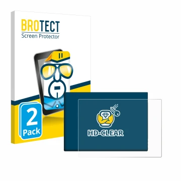 Vorderseite einer Produktverpackung mit dem Markenlogo BROTECT. Daneben ist das Gerät G-STORY 10.1