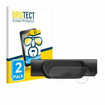 Vorderseite einer Produktverpackung mit dem Markenlogo BROTECT. Daneben ist das Gerät Segway Ninebot eKickScooter E2 Pro mit d