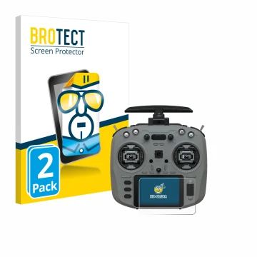 Vorderseite einer Produktverpackung mit dem Markenlogo BROTECT. Daneben ist das Gerät Jumper T15 mit dem zugehörigen Displaysc