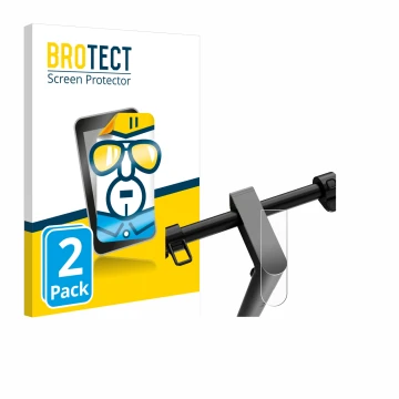 Vorderseite einer Produktverpackung mit dem Markenlogo BROTECT. Daneben ist das Gerät Navee S65 mit dem zugehörigen Displaysch