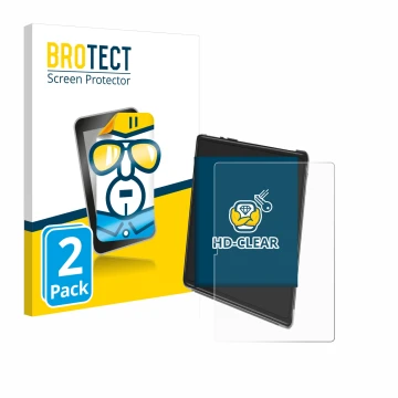 Vorderseite einer Produktverpackung mit dem Markenlogo BROTECT. Daneben ist das Gerät Yestel T15 mit dem zugehörigen Displaysc