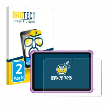 Vorderseite einer Produktverpackung mit dem Markenlogo BROTECT. Daneben ist das Gerät Pixpeak M821 10