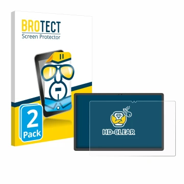 Vorderseite einer Produktverpackung mit dem Markenlogo BROTECT. Daneben ist das Gerät Mediacom Azimut 4 Pro 11.97