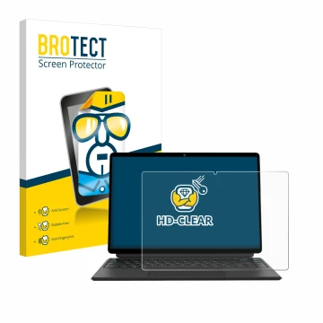 Vorderseite einer Produktverpackung mit dem Markenlogo BROTECT. Daneben ist das Gerät Ninkear T40 2-in-1 mit dem zugehörigen D