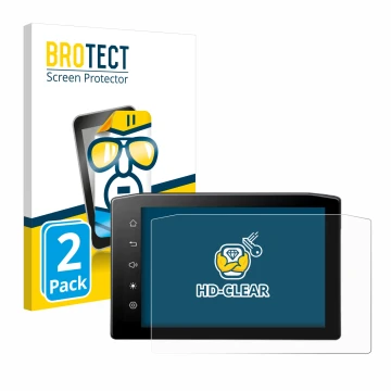 Vorderseite einer Produktverpackung mit dem Markenlogo BROTECT. Daneben ist das Gerät Ekiy MTC07 6.25