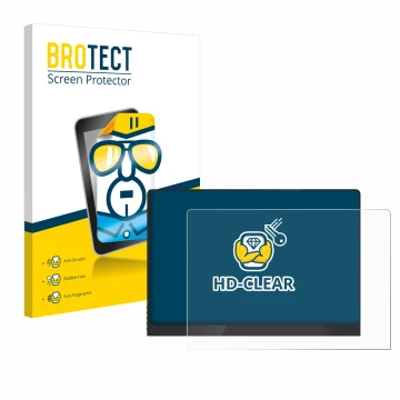 Vorderseite einer Produktverpackung mit dem Markenlogo BROTECT. Daneben ist das Gerät Uperfect UColor O2 16