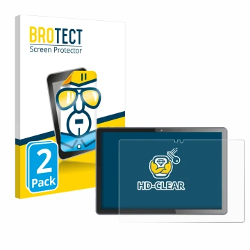Vorderseite einer Produktverpackung mit dem Markenlogo BROTECT. Daneben ist das Gerät VALE V10E-LTE mit dem zugehörigen Displa