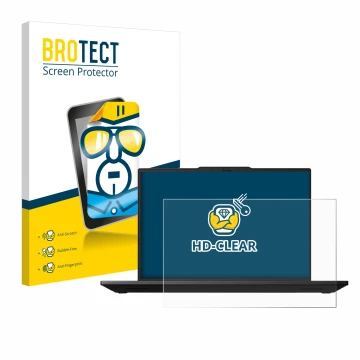 Vorderseite einer Produktverpackung mit dem Markenlogo BROTECT. Daneben ist das Gerät Lenovo ThinkPad P14s Gen 5 14.5