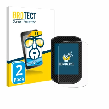 Vorderseite einer Produktverpackung mit dem Markenlogo BROTECT. Daneben ist das Gerät igpsport BSC300T mit dem zugehörigen Dis