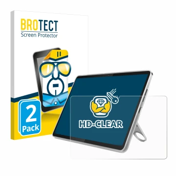 Vorderseite einer Produktverpackung mit dem Markenlogo BROTECT. Daneben ist das Gerät Lenovo Tab 10.1