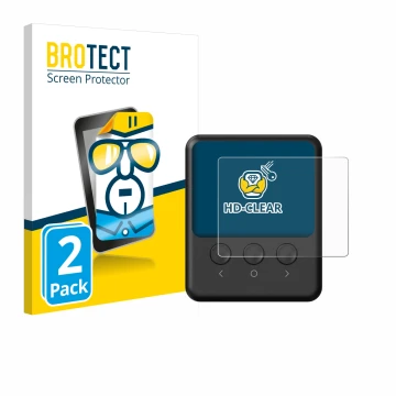 Vorderseite einer Produktverpackung mit dem Markenlogo BROTECT. Daneben ist das Gerät ISDT 608PD mit dem zugehörigen Displaysc