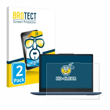 Vorderseite einer Produktverpackung mit dem Markenlogo BROTECT. Daneben ist das Gerät Lenovo IdeaPad Flex 3i Chromebook 12