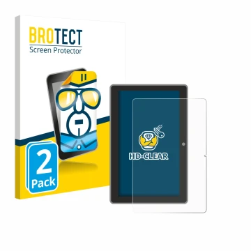 Vorderseite einer Produktverpackung mit dem Markenlogo BROTECT. Daneben ist das Gerät Lenovo Tab TB311 XU mit dem zugehörigen 