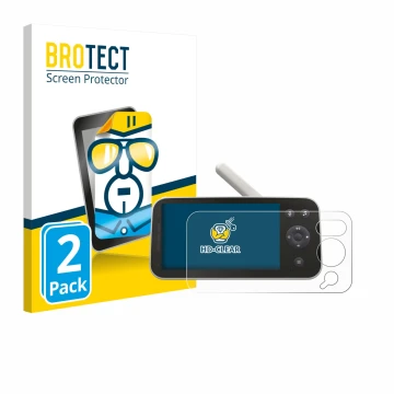 Vorderseite einer Produktverpackung mit dem Markenlogo BROTECT. Daneben ist das Gerät Philips Avent SCD973/26 mit dem zugehöri