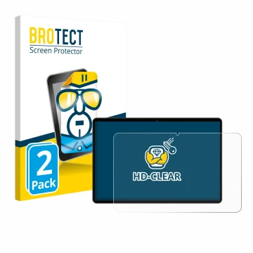 Vorderseite einer Produktverpackung mit dem Markenlogo BROTECT. Daneben ist das Gerät Meberry M8 mit dem zugehörigen Displaysc