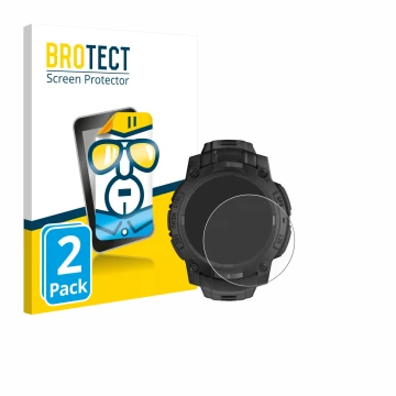 Vorderseite einer Produktverpackung mit dem Markenlogo BROTECT. Daneben ist das Gerät Garmin Instinct 3 Solar Tactical Edition
