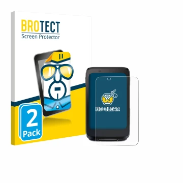 Vorderseite einer Produktverpackung mit dem Markenlogo BROTECT. Daneben ist das Gerät iGPSPORT BiNavi mit dem zugehörigen Disp