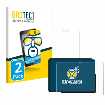 Vorderseite einer Produktverpackung mit dem Markenlogo BROTECT. Daneben ist das Gerät OnePlus Pad 3 mit dem zugehörigen Displa