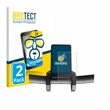 Vorderseite einer Produktverpackung mit dem Markenlogo BROTECT. Daneben ist das Gerät Joyor T6 mit dem zugehörigen Displayschu