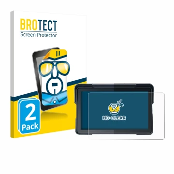 Vorderseite einer Produktverpackung mit dem Markenlogo BROTECT. Daneben ist das Gerät Lamtto RC19 7