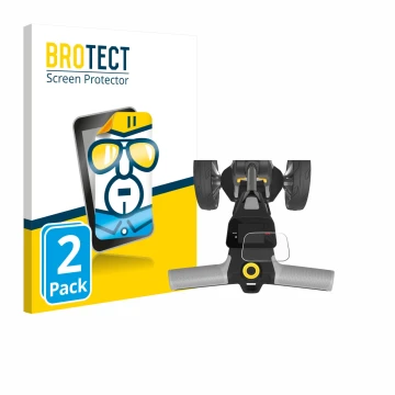 Vorderseite einer Produktverpackung mit dem Markenlogo BROTECT. Daneben ist das Gerät PowaKaddy CT6 2025 mit dem zugehörigen D