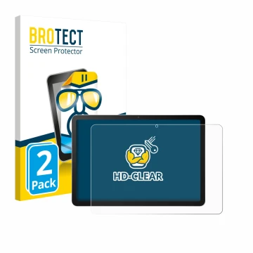Vorderseite einer Produktverpackung mit dem Markenlogo BROTECT. Daneben ist das Gerät Wacom MovinkPad 11 mit dem zugehörigen D