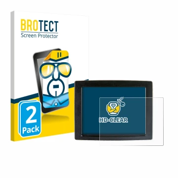 Vorderseite einer Produktverpackung mit dem Markenlogo BROTECT. Daneben ist das Gerät John Deere GreenStar mit dem zugehörigen