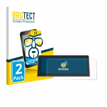 Vorderseite einer Produktverpackung mit dem Markenlogo BROTECT. Daneben ist das Gerät Roadtop BMW 1 Serie E81 E82 E87 E88 2004