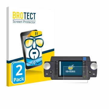 Vorderseite einer Produktverpackung mit dem Markenlogo BROTECT. Daneben ist das Gerät ESU Ecos 50220 mit dem zugehörigen Displ