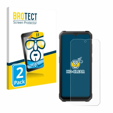 Vorderseite einer Produktverpackung mit dem Markenlogo BROTECT. Daneben ist das Gerät Blackview BV4800 SE mit dem zugehörigen 