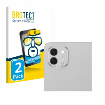 Vorderseite einer Produktverpackung mit dem Markenlogo BROTECT. Daneben ist das Gerät Honor Magicpad 3 (NUR Kameraschutz) mit 