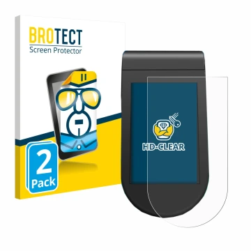 Vorderseite einer Produktverpackung mit dem Markenlogo BROTECT. Daneben ist das Gerät SoFlow SO4 Pro MAX mit dem zugehörigen D